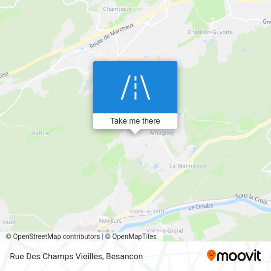 Rue Des Champs Vieilles map
