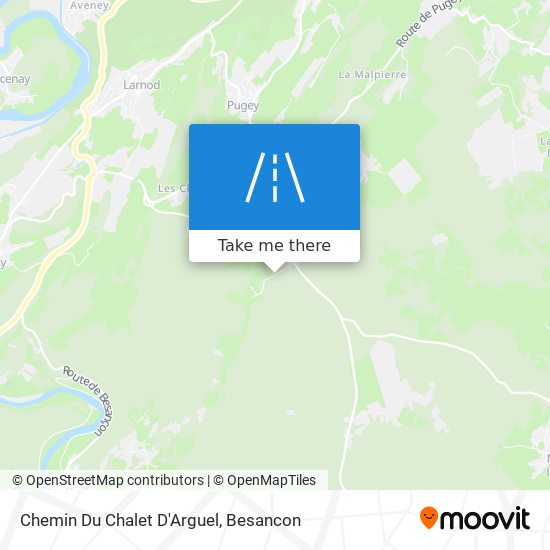 Chemin Du Chalet D'Arguel map