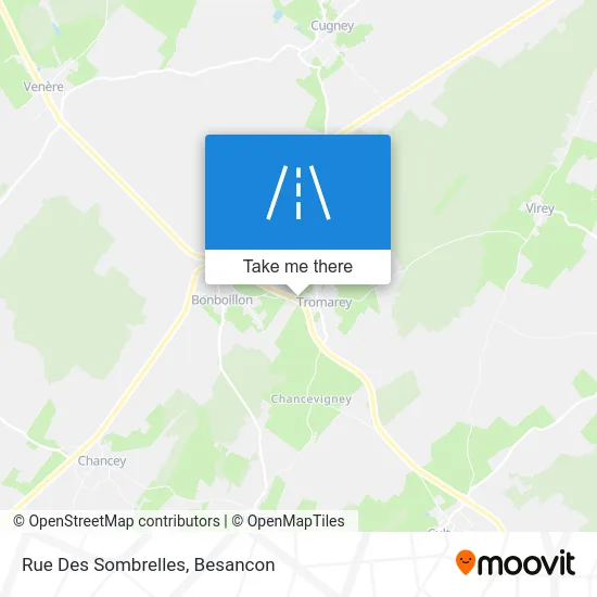 Rue Des Sombrelles map