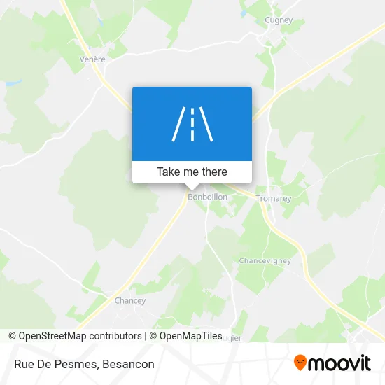 Rue De Pesmes map