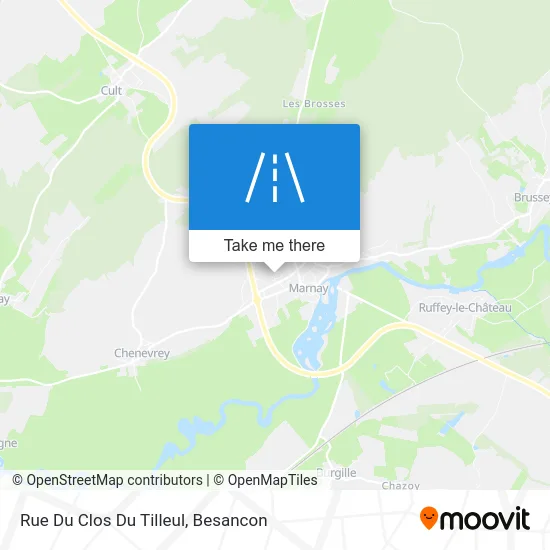 Rue Du Clos Du Tilleul map