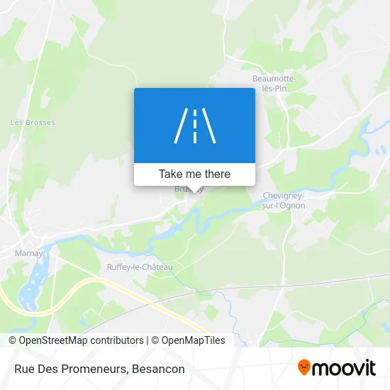 Rue Des Promeneurs map