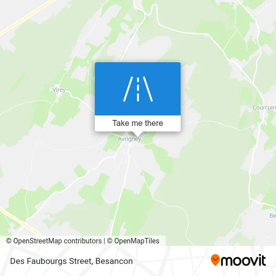 Rue Des Faubourgs map