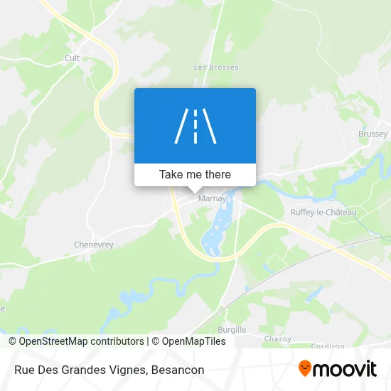 Rue Des Grandes Vignes map