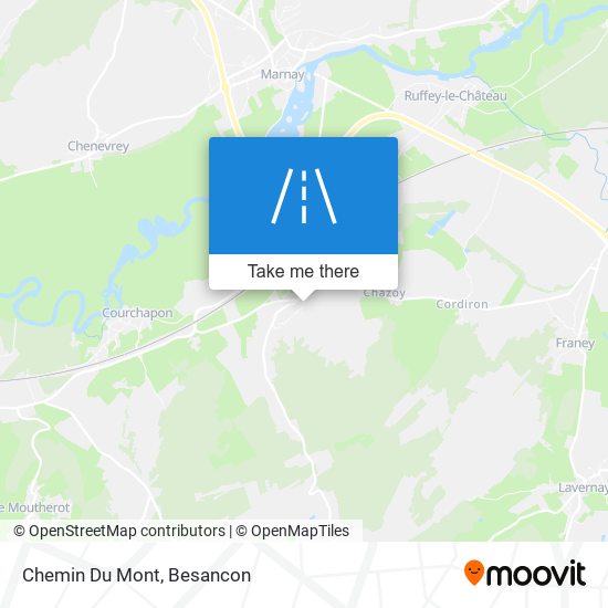 Chemin Du Mont map
