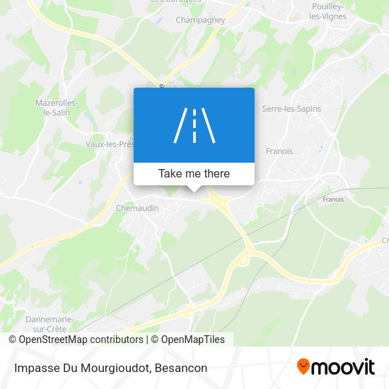 Impasse Du Mourgioudot map