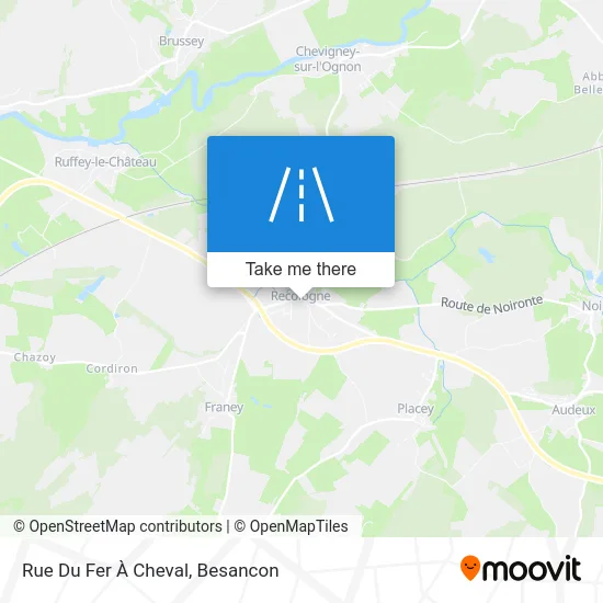 Rue Du Fer À Cheval map