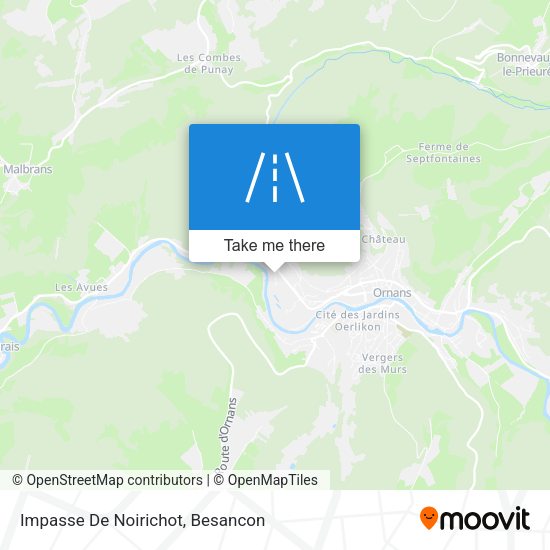 Impasse De Noirichot map