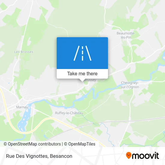 Rue Des Vignottes map