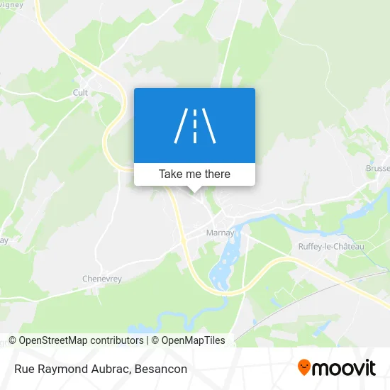 Rue Raymond Aubrac map