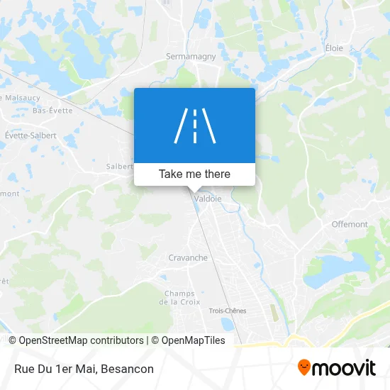 Rue Du 1er Mai map
