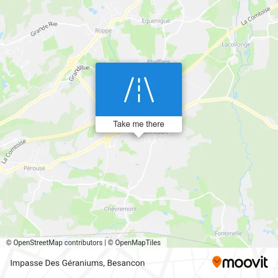 Impasse Des Géraniums map