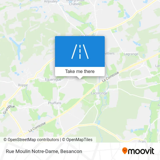 Rue Moulin Notre-Dame map