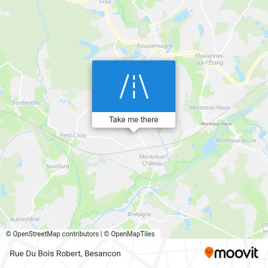 Rue Du Bois Robert map