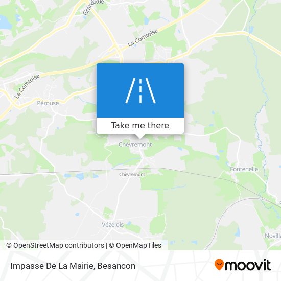 Mapa Impasse De La Mairie