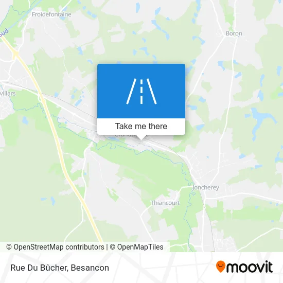 Rue Du Bûcher map
