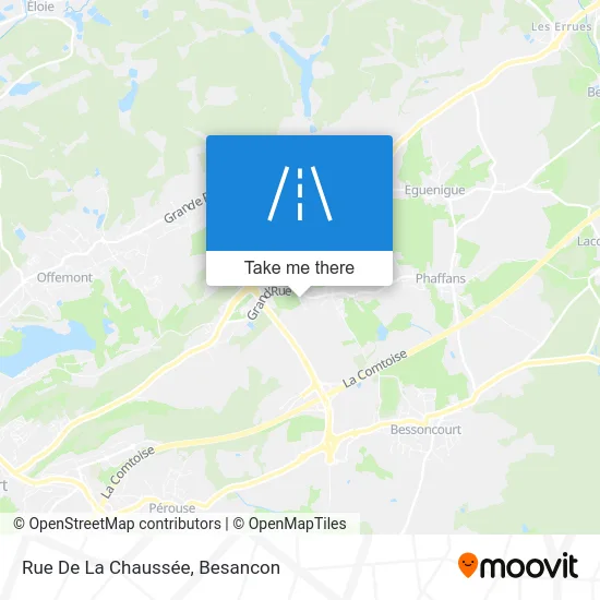 Rue De La Chaussée map