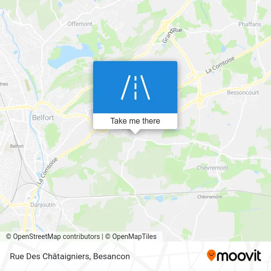 Rue Des Châtaigniers map