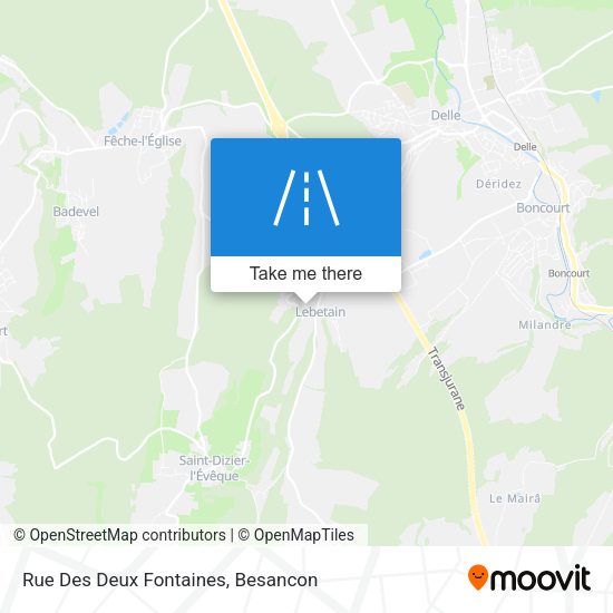 Rue Des Deux Fontaines map
