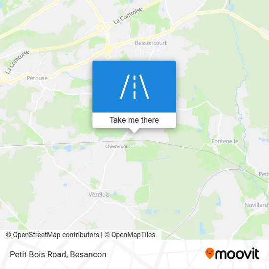 Rue Du Petit Bois map