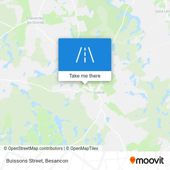 Rue Des Buissons map