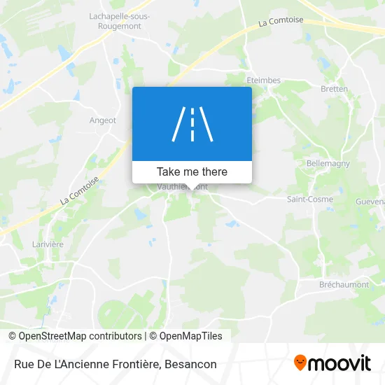 Rue De L'Ancienne Frontière map