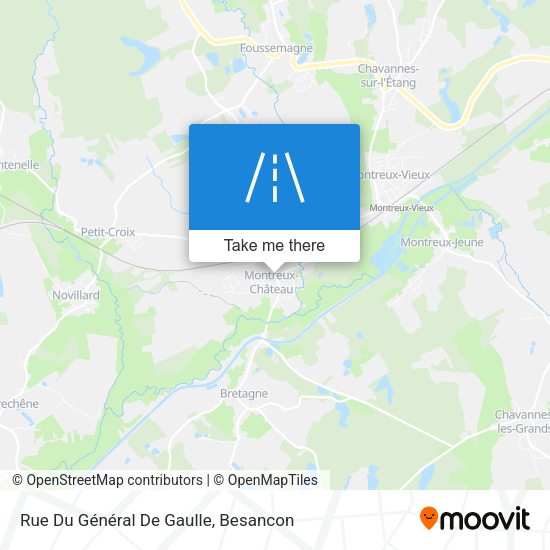 Rue Du Général De Gaulle map