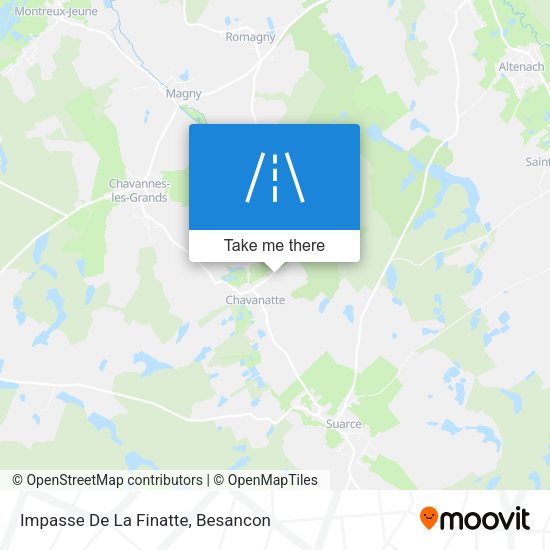 Impasse De La Finatte map