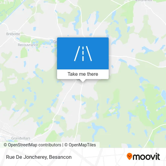 Rue De Joncherey map