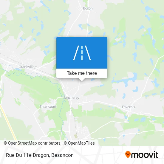 Rue Du 11e Dragon map