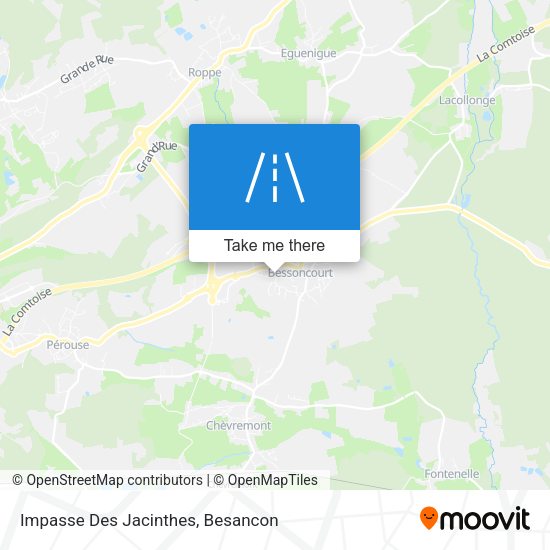 Impasse Des Jacinthes map