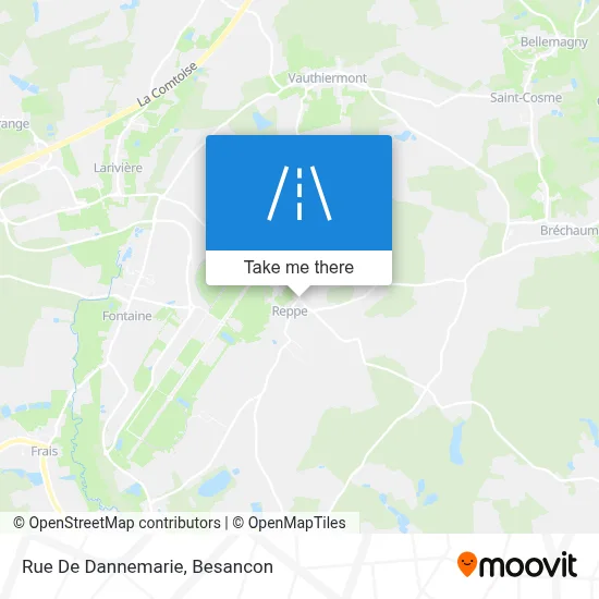 Rue De Dannemarie map