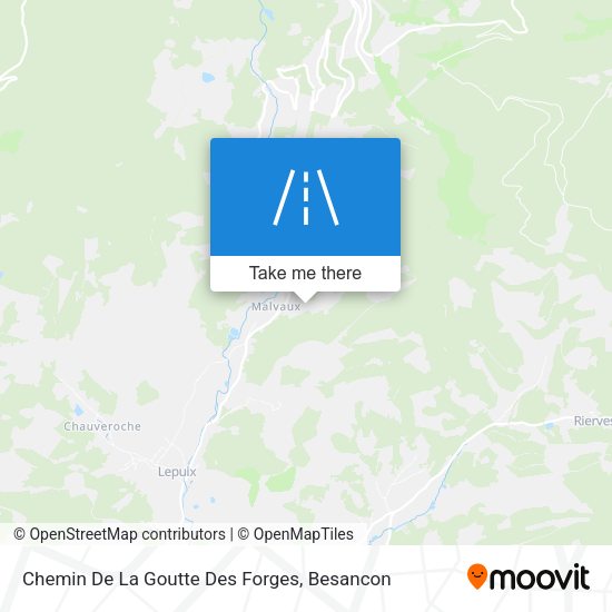 Chemin De La Goutte Des Forges map