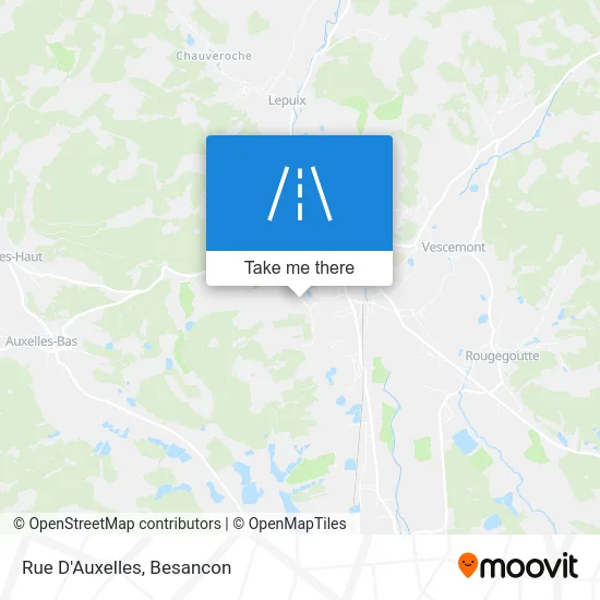 Rue D'Auxelles map