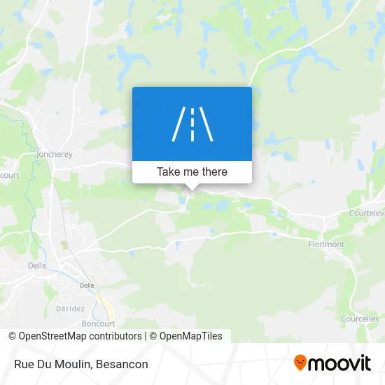 Rue Du Moulin map