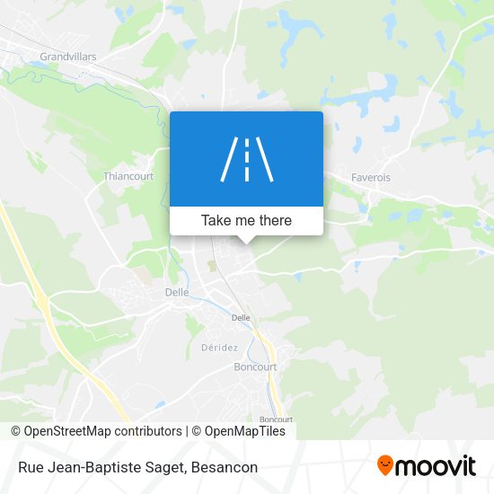 Rue Jean-Baptiste Saget map