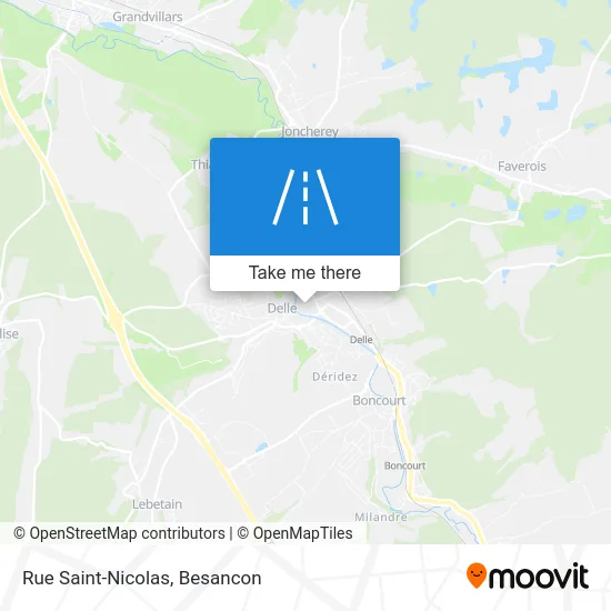 Rue Saint-Nicolas map