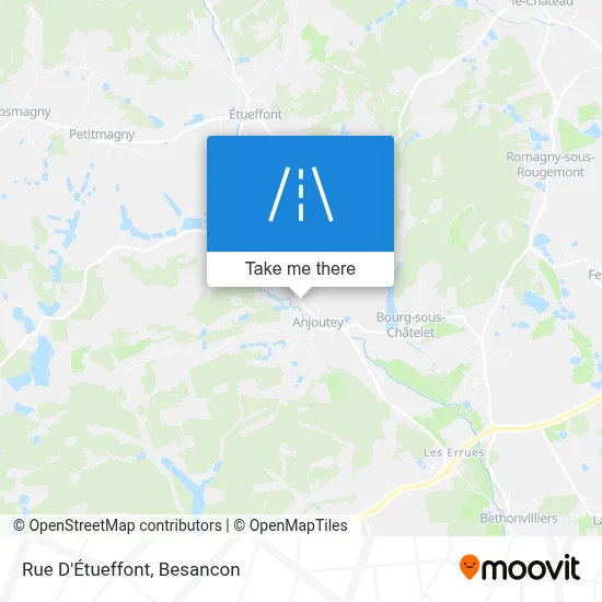 Rue D'Étueffont map