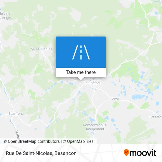 Rue De Saint-Nicolas map