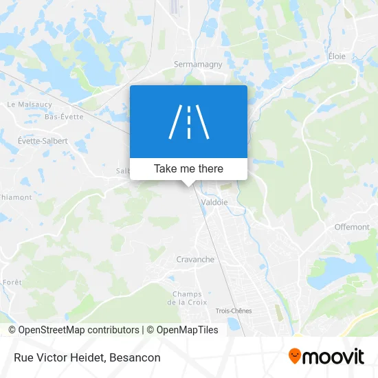 Rue Victor Heidet map