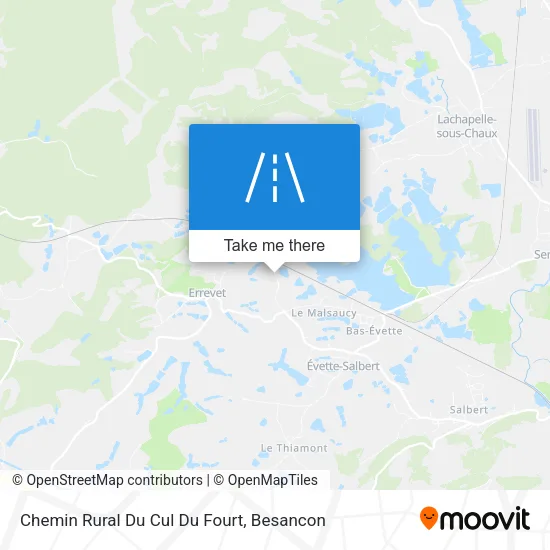 Chemin Rural Du Cul Du Fourt map