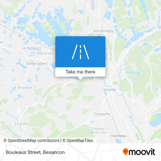 Rue Des Bouleaux map