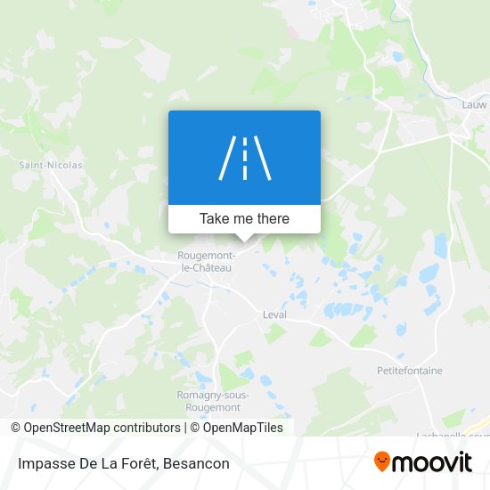 Impasse De La Forêt map
