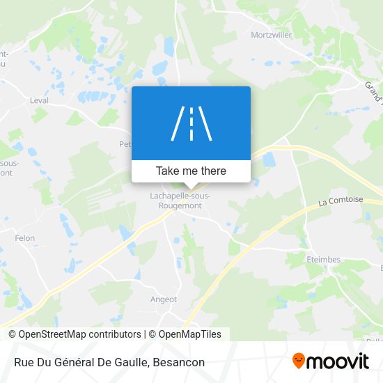 Rue Du Général De Gaulle map