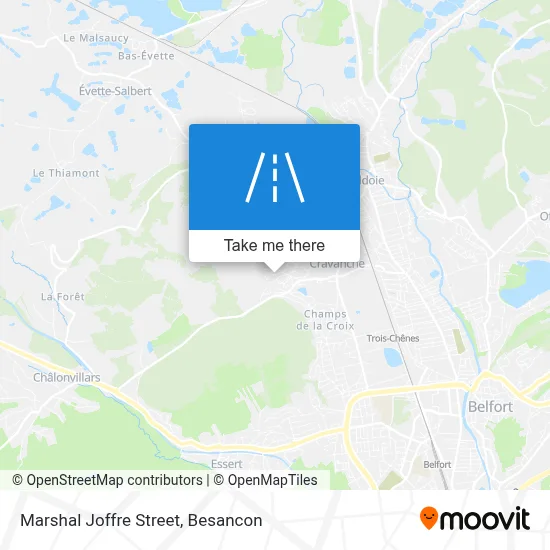 Rue Du Maréchal Joffre map