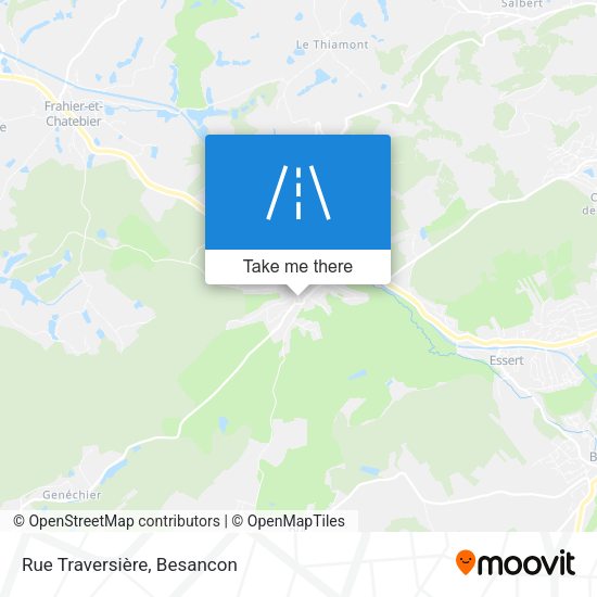 Rue Traversière map