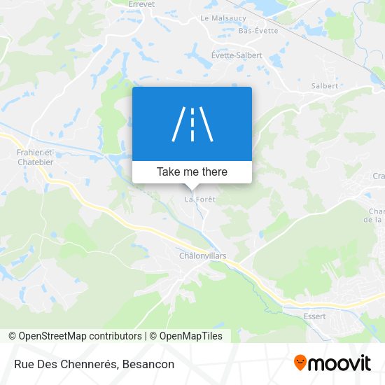 Rue Des Chennerés map