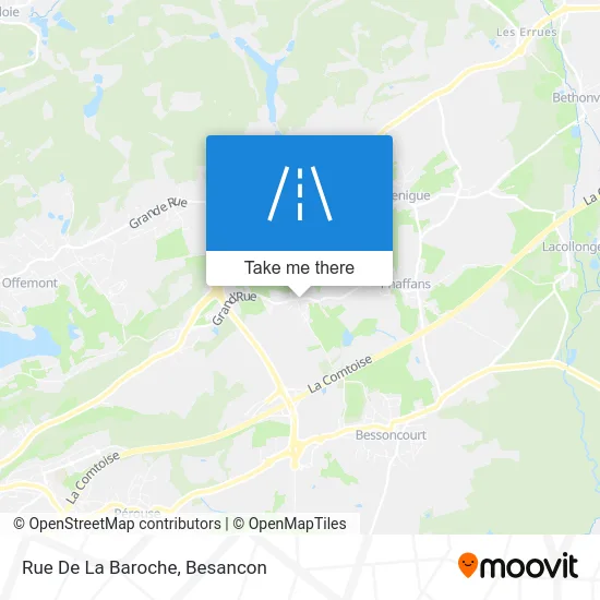 Rue De La Baroche map