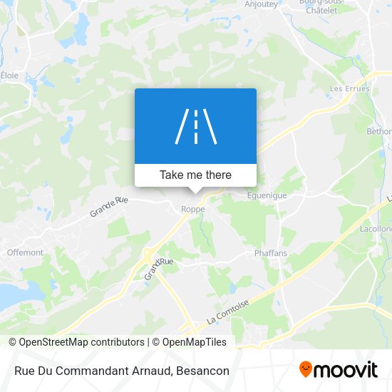 Rue Du Commandant Arnaud map