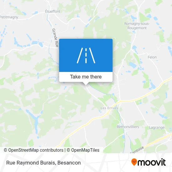 Rue Raymond Burais map